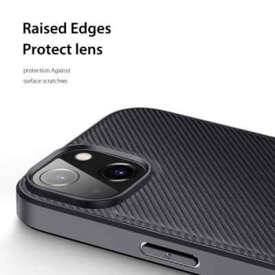 Apple iPhone 14 „Dux Ducis“ Fino juodas dėklas - nugarėlė | Priedai.lt