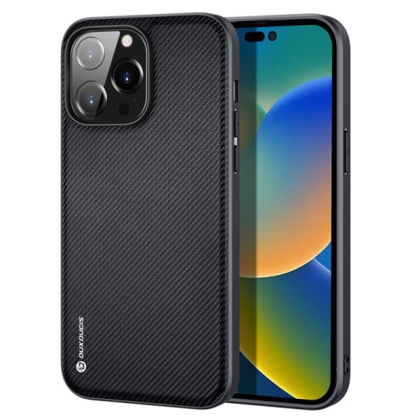 „Dux Ducis“ Fino dėklas - juodas (iPhone 14 Pro Max)