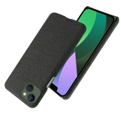„Bi-Color“ Splicing Apple iPhone 14 Plus juodas odinis dėklas | Priedai.lt