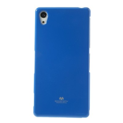 Mercury TPU kieto silikono tamsiai mėlynas Sony Xperia Z2 dėklas - nugarėlė / Priedai.lt