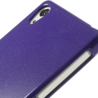 Mercury TPU kieto silikono violetinis Sony Xperia Z2 dėklas - nugarėlė / Priedai.lt