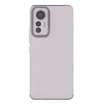 Xiaomi 12 Lite kieto silikono TPU skaidrus dėklas - nugarėlė | Priedai.lt