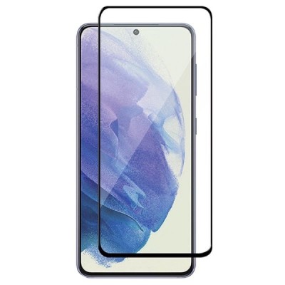 Samsung Galaxy S21 FE (Fan Edition) 5G „Guardian“ 9H Tempered Glass sustiprintos apsaugos juodas pilnai dengiantis apsauginis ek