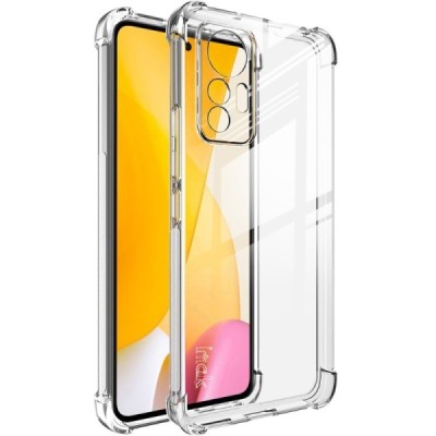 Xiaomi 12 Lite Imak sustiprintos apsaugos kieto silikono TPU skaidrus dėklas - nugarėlė | Priedai.lt