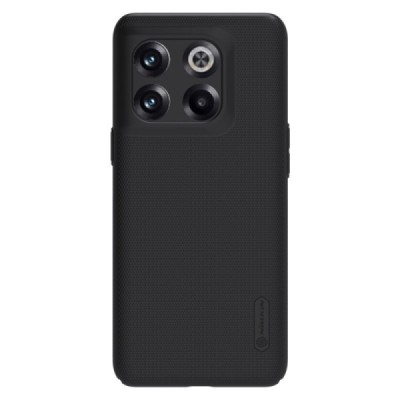 Nillkin Frosted Shield OnePlus 10T juodas plastikinis dėklas | Priedai.lt