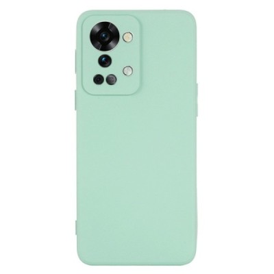 OnePlus Nord 2T 5G Shell kieto silikono TPU žalias dėklas - nugarėlė | Priedai.lt