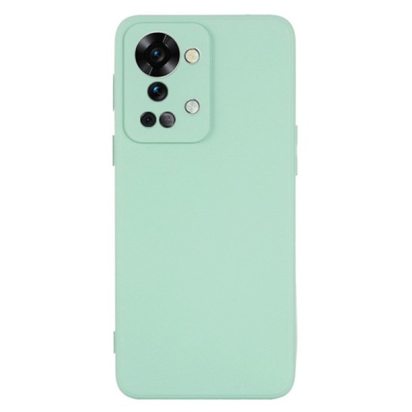 „Shell“ kieto silikono (TPU) dėklas - žalias (OnePlus Nord 2T 5G)