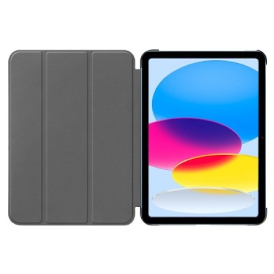 Apple iPad 11 2025, iPad 10,9 2022 atverčiamas auksinis odinis dėklas - knygutė (sulankstomas) | Priedai.lt