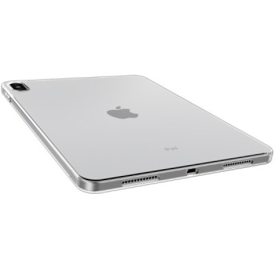 Apple iPad 11 2025, iPad 10.9 2022 hard silicone TPU transparent case - back | Priedai.lt