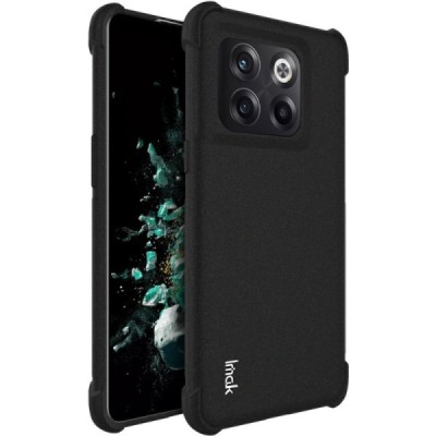 OnePlus 10T Imak sustiprintos apsaugos kieto silikono TPU juodas dėklas - nugarėlė | Priedai.lt