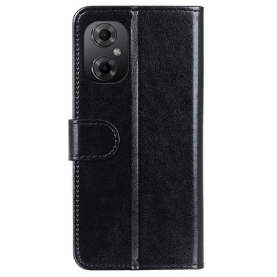 Xiaomi Poco M5 5G (Poco M4 5G) atverčiamas juodas odinis dėklas - piniginė | Priedai.lt