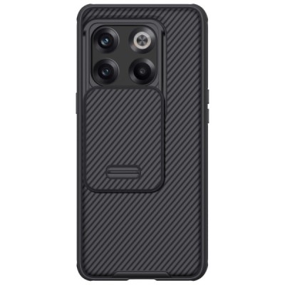 OnePlus 10T „Nillkin“ CamShield juodas dėklas, nugarėlė su kameros apsauga | Priedai.lt