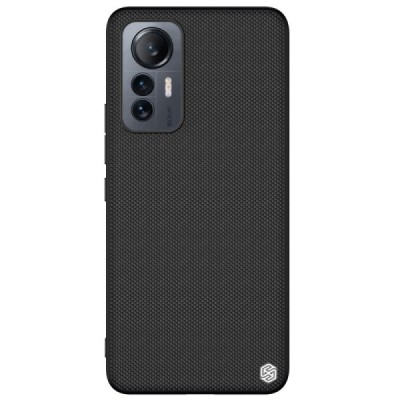 Xiaomi 12 Lite „Nillkin“ Textured Case juodas dėklas - nugarėlė | Priedai.lt