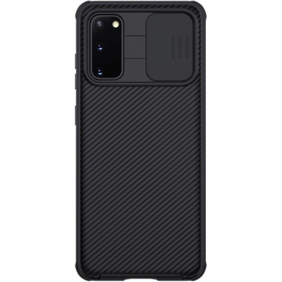 Samsung Galaxy S20 (G980) „Nillkin“ CamShield juodas dėklas, nugarėlė su kameros apsauga | Priedai.lt