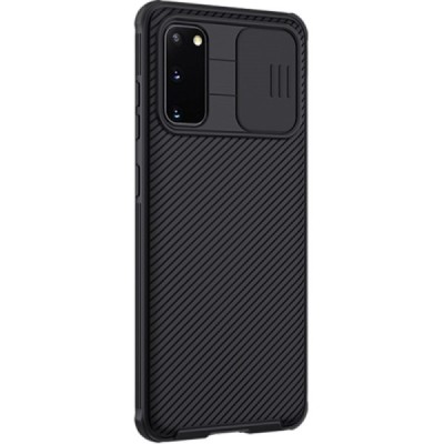Samsung Galaxy S20 (G980) „Nillkin“ CamShield juodas dėklas, nugarėlė su kameros apsauga | Priedai.lt