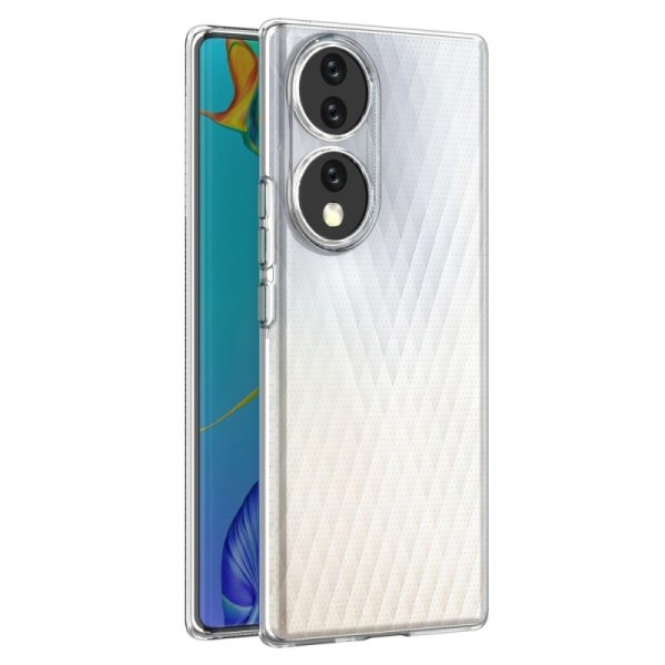 Kieto silikono (TPU) dėklas - skaidrus (Honor 70)