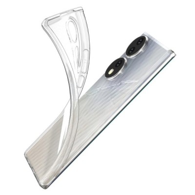 Huawei Honor 70 kieto silikono TPU skaidrus dėklas - nugarėlė | Priedai.lt