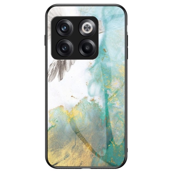 „Marble“ kieto silikono (TPU) dėklas - žalias (OnePlus 10T)