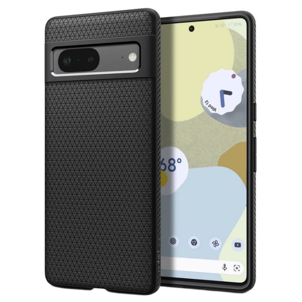 „Spigen“ Liquid Air dėklas - juodas (Pixel 7)
