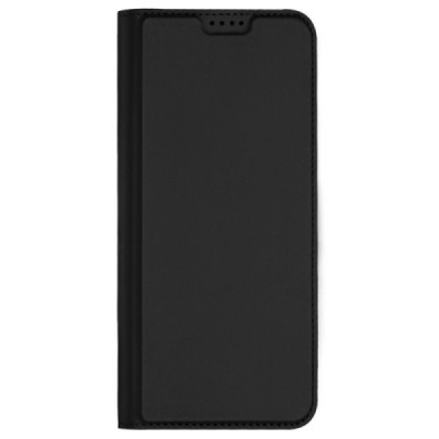 „Dux Ducis“ Skin serijos Huawei Nova Y70 juodas odinis atverčiamas dėklas | Priedai.lt