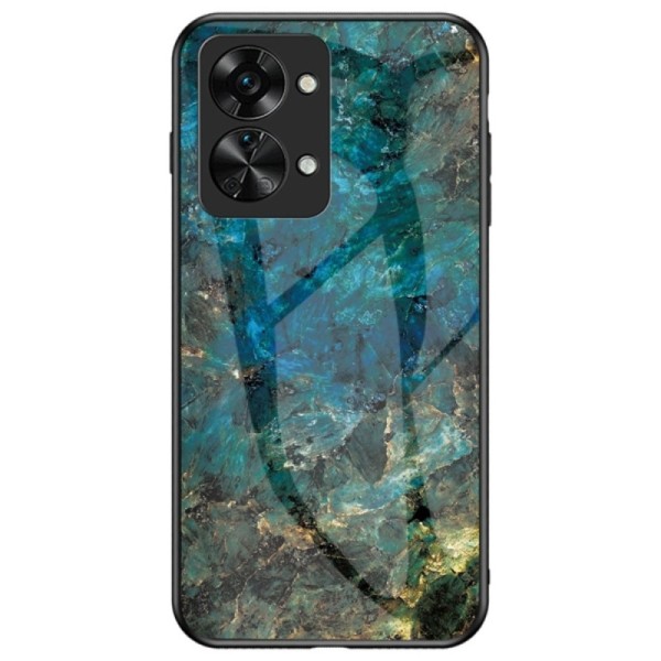 „Marble“ kieto silikono (TPU) dėklas - mėlynas (OnePlus Nord 2T 5G)