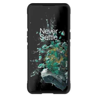 OnePlus 10T „Rugged“ kieto silikono TPU juodas dėklas - nugarėlė | Priedai.lt