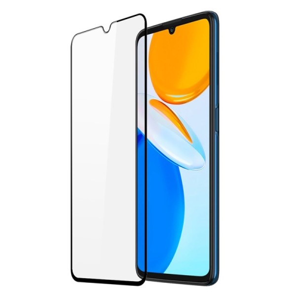 „Dux Ducis“ Tempered Glass pilnai dengiantis apsauginis ekrano stiklas 2.5D - juodas (Honor X7)
