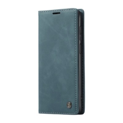 Xiaomi Redmi Note 9 Pro CaseMe Retro solidus atverčiamas žalias odinis dėklas - knygutė | Priedai.lt