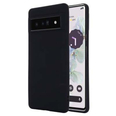 Google Pixel 7 Shell kieto silikono (TPU) dėklas juodas - nugarėlė | Priedai.lt