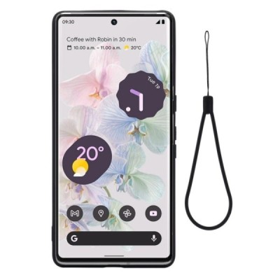Google Pixel 7 Shell kieto silikono (TPU) dėklas juodas - nugarėlė | Priedai.lt