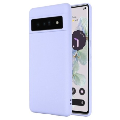 Google Pixel 7 Shell kieto silikono (TPU) dėklas violetinis - nugarėlė | Priedai.lt