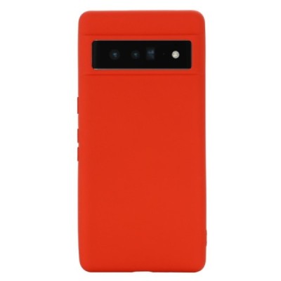 Google Pixel 7 Pro Shell kieto silikono (TPU) dėklas raudonas - nugarėlė | Priedai.lt