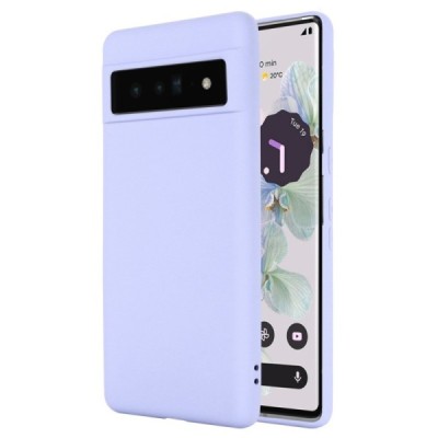 Google Pixel 7 Pro Shell kieto silikono (TPU) dėklas violetinis - nugarėlė | Priedai.lt