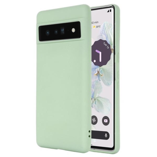 „Shell“ kieto silikono (TPU) dėklas - žalias (Pixel 7 Pro)