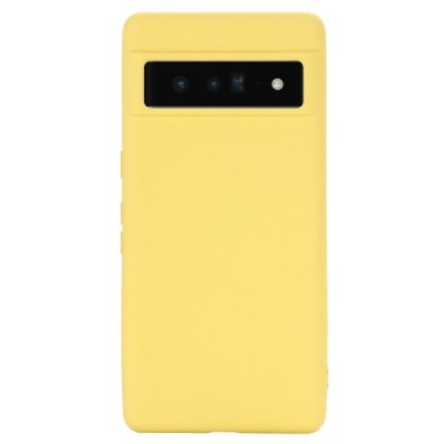 Google Pixel 7 Pro Shell kieto silikono (TPU) dėklas geltonas - nugarėlė | Priedai.lt