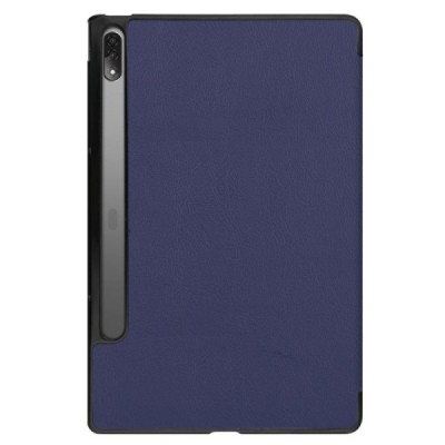 Lenovo Tab P12 Pro 12.6" (Q706F) atverčiamas mėlynas odinis dėklas (sulankstomas) | Priedai.lt