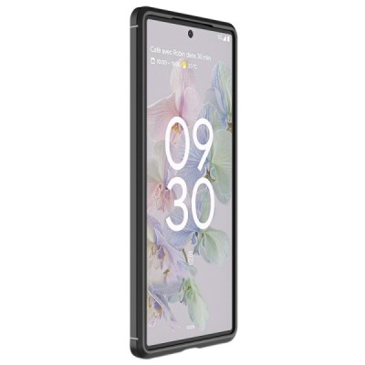 Google Pixel 7 „Carbon“ kieto silikono TPU juodas dėklas - nugarėlė | Priedai.lt