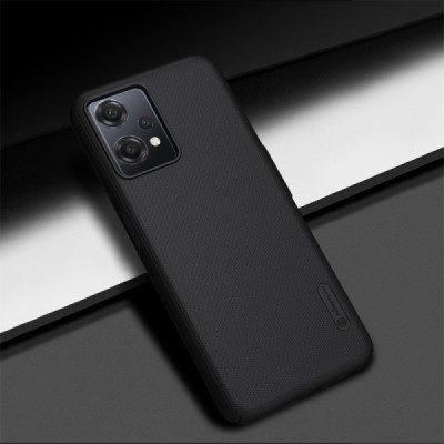 Nillkin Frosted Shield OnePlus Nord CE 2 Lite 5G juodas plastikinis dėklas | Priedai.lt