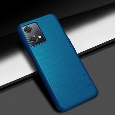 Nillkin Frosted Shield OnePlus Nord CE 2 Lite 5G mėlynas plastikinis dėklas | Priedai.lt