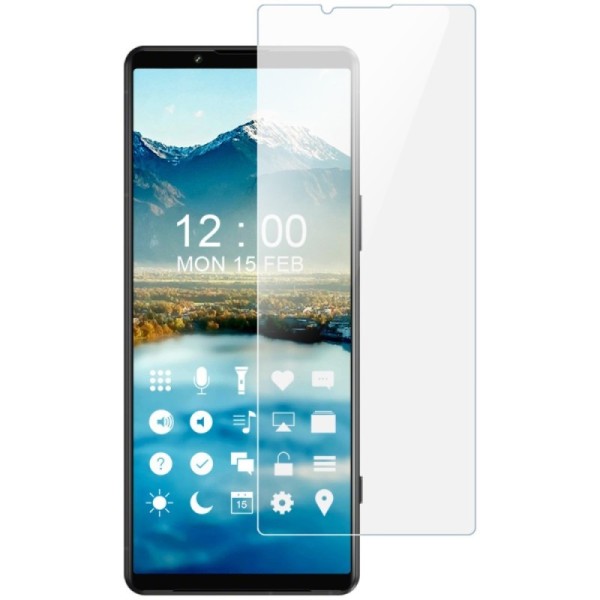 „Imak“ apsauginė ekrano plėvelė (pilnai dengianti) - skaidri (Xperia 5 IV)