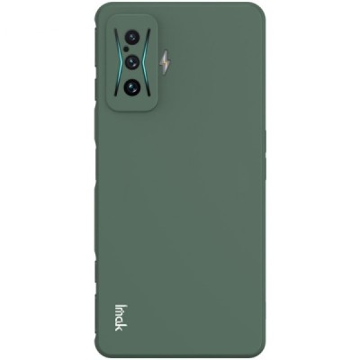 Xiaomi Poco F4 GT „Imak“ kieto silikono TPU žalias dėklas - nugarėlė | Priedai.lt