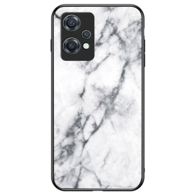 OnePlus Nord CE 2 Lite 5G „Marble“ kieto silikono TPU baltas dėklas - nugarėlė | Priedai.lt