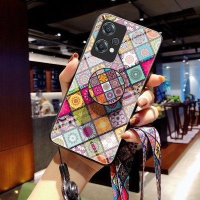 OnePlus Nord CE 2 Lite 5G „Pattern“ kieto silikono TPU spalvotas dėklas - nugarėlė | Priedai.lt