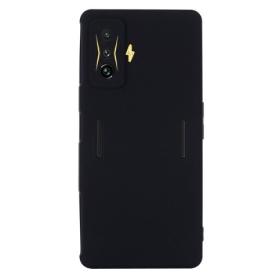 Xiaomi Poco F4 GT Shell kieto silikono TPU juodas dėklas - nugarėlė | Priedai.lt