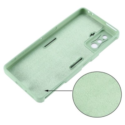 Xiaomi Poco F4 GT Shell kieto silikono TPU žalias dėklas - nugarėlė | Priedai.lt