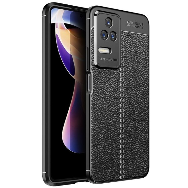 „FOCUS“ kieto silikono (TPU) dėklas - juodas (Poco F4)