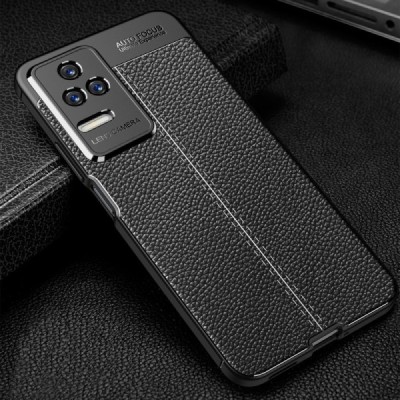 Xiaomi Poco F4 5G FOCUS kieto silikono TPU juodas dėklas - nugarėlė | Priedai.lt