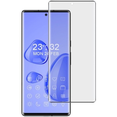 Google Pixel 7 Pro „Imak“ 3D Tempered Glass sustiprintos apsaugos juodas pilnai dengiantis apsauginis ekrano stiklas 0,2 mm | Pr