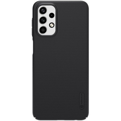 Nillkin Frosted Shield Samsung Galaxy A23 5G (SM-A236B, SM-A235F) juodas plastikinis dėklas | Priedai.lt