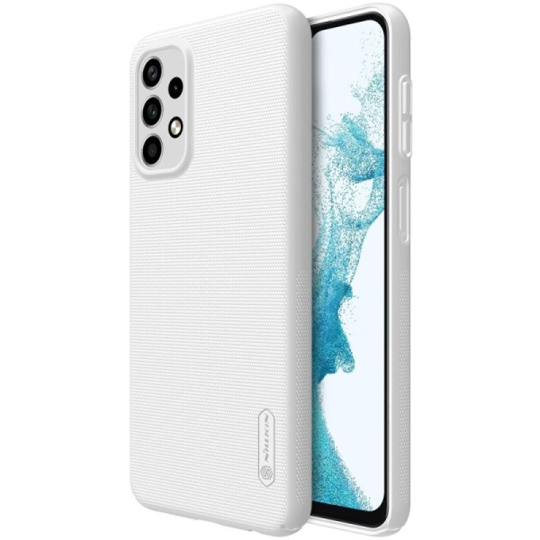 „Nillkin“ Frosted Shield dėklas - baltas (Galaxy A23 5G / A23 4G)
